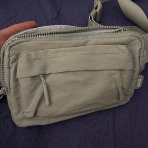 Iris and rainbow multi pocket crossbody  Bag